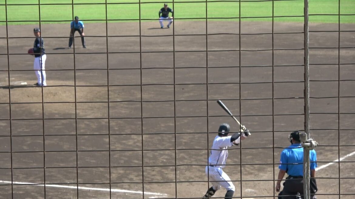 くふうハヤテベンチャーズ 居谷匠真選手 第3打席 ショートゴロ VS オリックスバファローズ 中田惟斗投手 2024/7/4 ちゅーるスタジアム