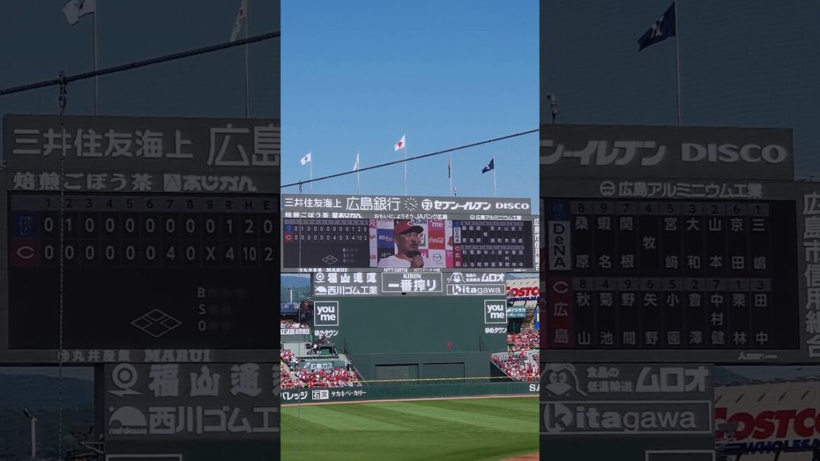 【2024.5.4 】ヒーローインタビュー　#shorts  #松山竜平   #carp