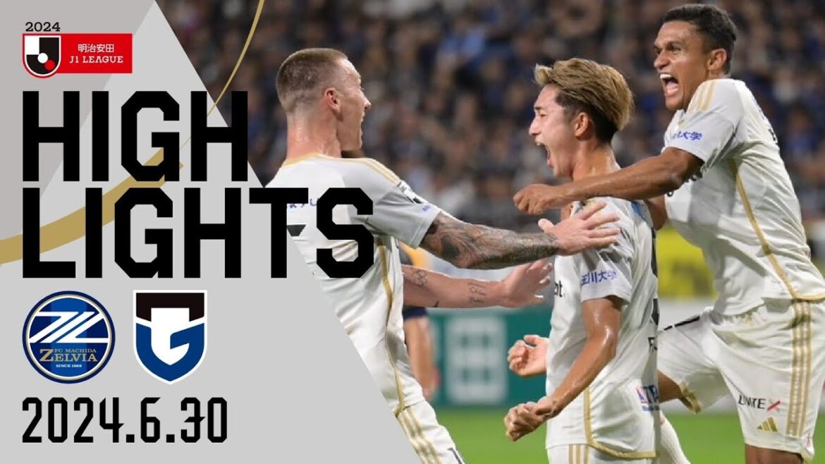 【ハイライト】3-1 FC町田ゼルビア vs ガンバ大阪｜Jリーグ