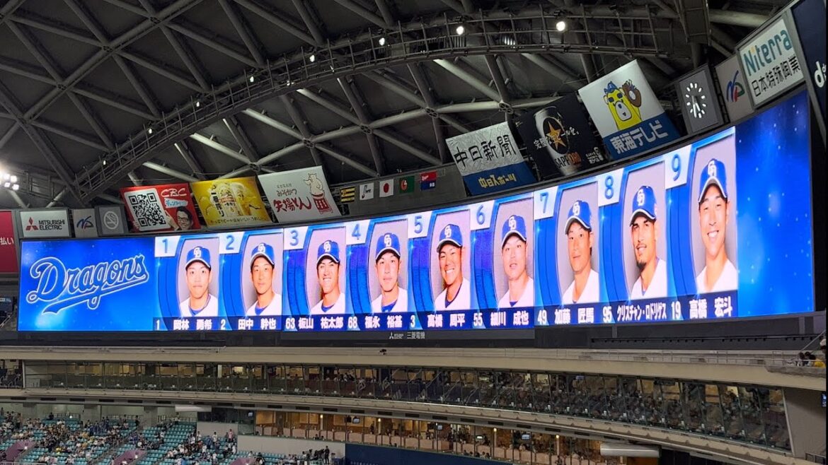 2024.7.12 中日ドラゴンズVS阪神タイガース in バンテリンドームナゴヤ 第13回戦 スタメン発表【中日】【ドラゴンズ】【チュニドラ】【チュニチュニ】【高橋宏斗】【タッツ】【阪神】