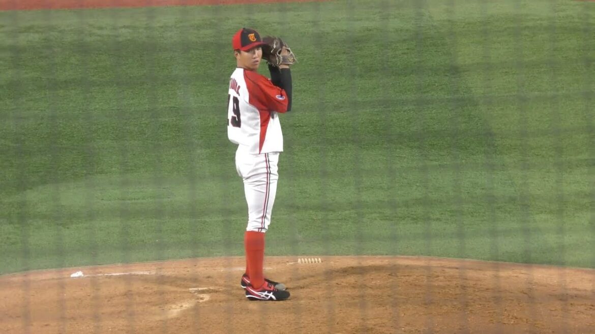 【変則気味の投球フォームの144km左腕】　2024年ドラフト候補　北村　智紀（東芝）