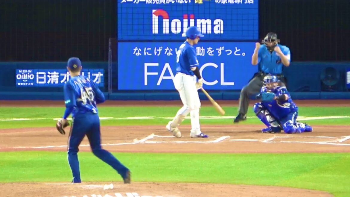 森原の抜群のコントロールと戸柱のビタ止めキャッチング！ サヨナラ呼び込む森原のナイスピッチング！  横浜DeNAベイスターズ 2024/7/11