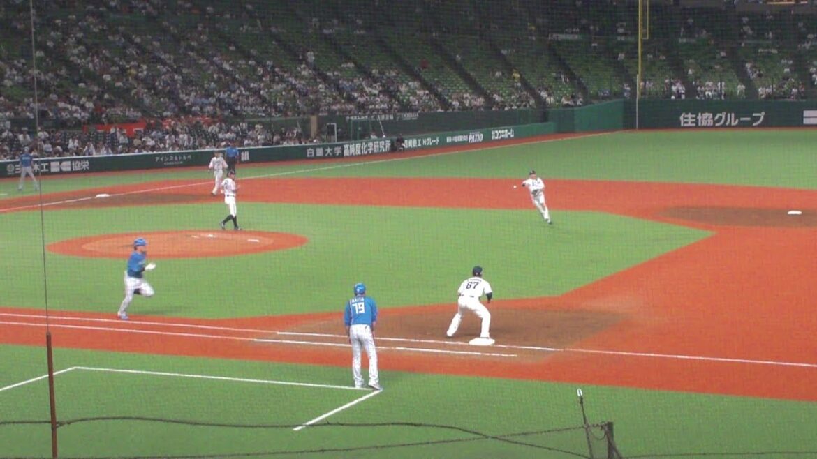 西武 源田壮亮 ナイスプレー　西武 vs 日本ハム　2024年7月9日(火) ベルーナドーム