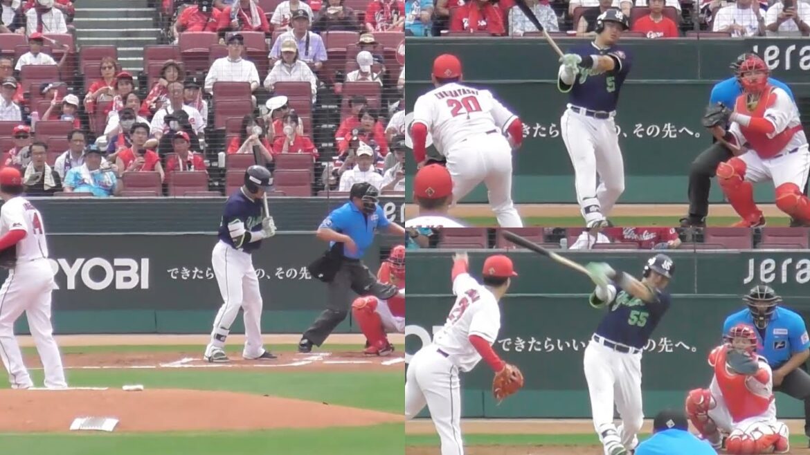 ヤクルト村上選手を完璧に抑える！5打席全て三振斬りのカープ投手陣大瀬良、栗林、黒原投球ハイライト！2024年7月13日