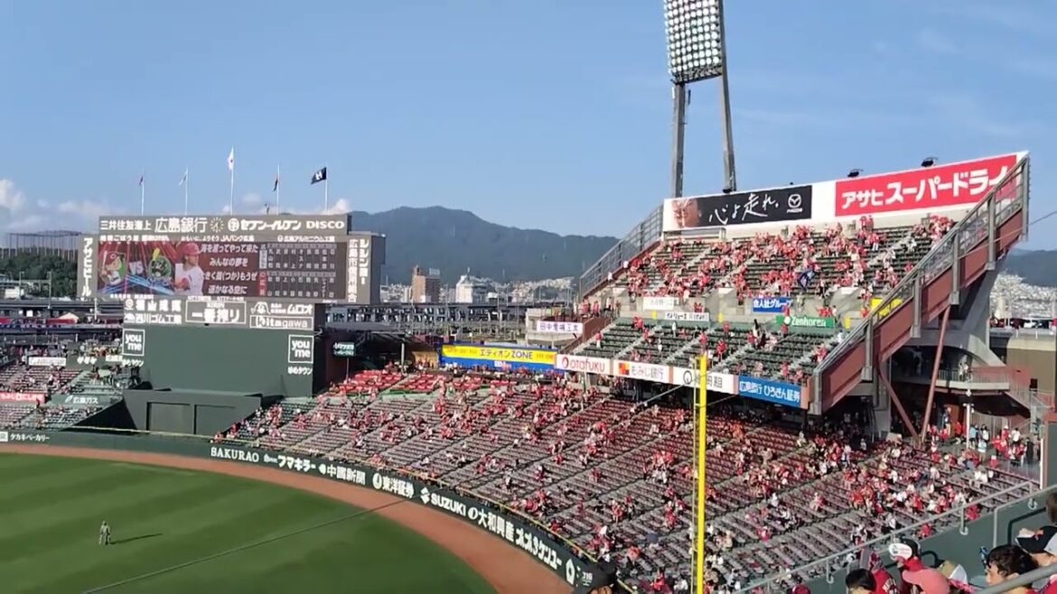 2024/07/12　広島東洋カープ　試合前1-9