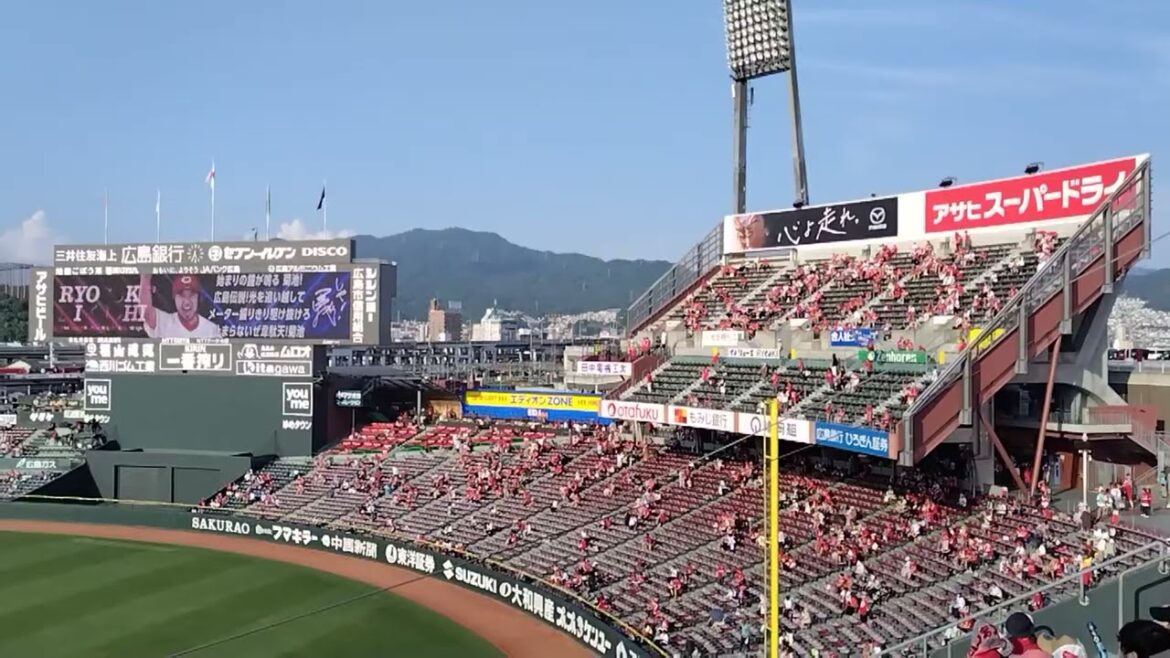2024/07/12　広島東洋カープ　試合前スタメン発表