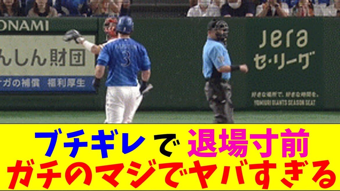 DeNA・オースティンが審判の判定にブチギレ退場寸前でガチのマジでヤバすぎるとなんｊとプロ野球ファンの間で話題にｗｗｗ【なんJ反応集】