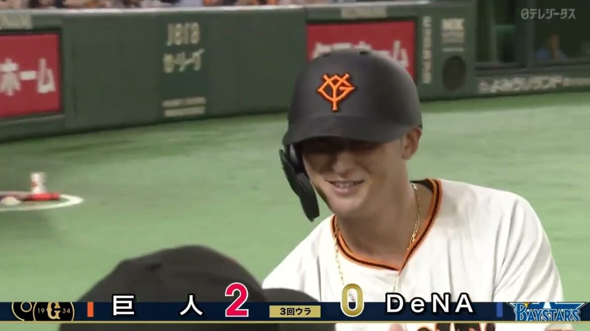 【たまらん弾】吉川尚輝 強打者弾道な一発!!