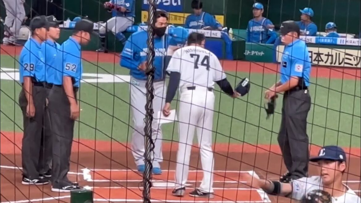 【二軍戦】メンバー表交換→ ライオンズ試合開始スタメン選手登場【西武vs日本ハム】2024/7/2 稲葉監督、普通に居ますが…