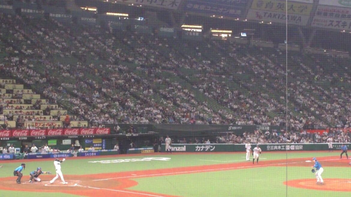 西武 西川愛也 タイムリーヒット　西武 vs 日本ハム　2024年7月9日(火) ベルーナドーム