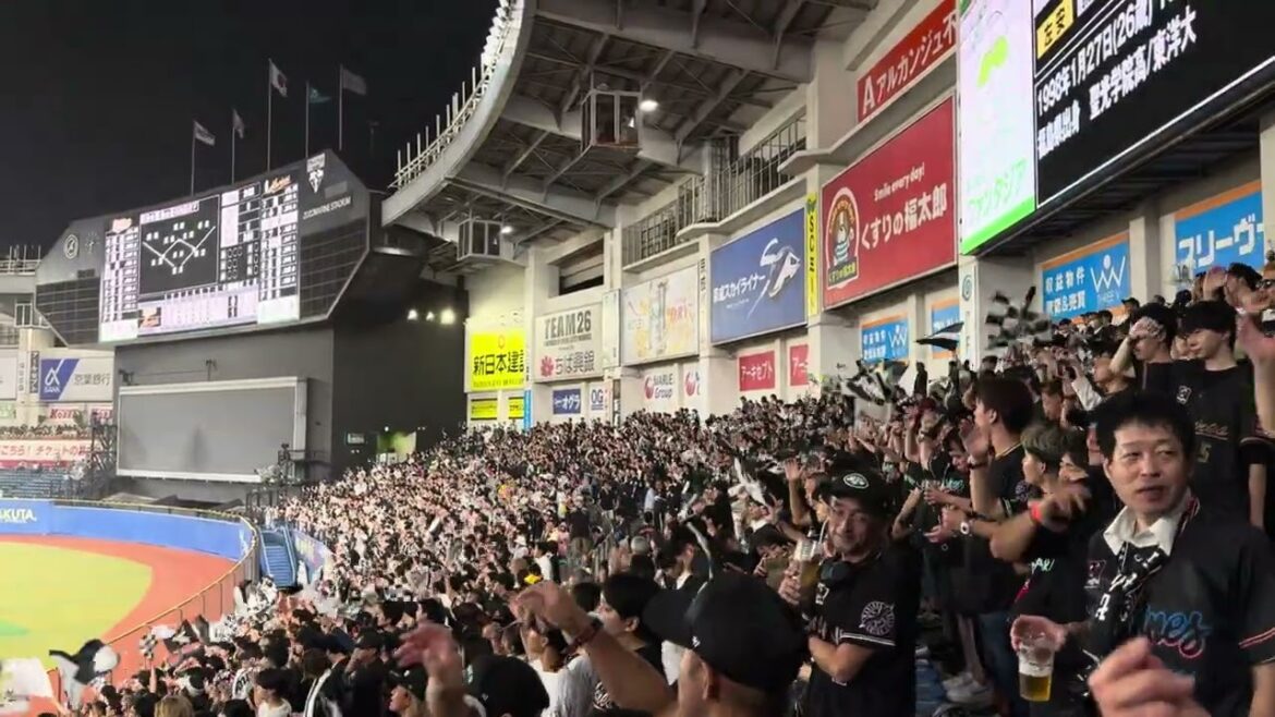 白黒の男たち  BLACK SUMMER WEEK 2024/7/12 ロッテ vs オリックス #chibalotte