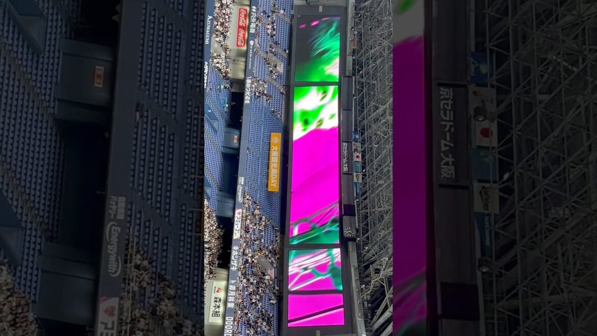 【山岡泰輔投手】オリ姫デー ビジョン映像 #B_ROCK