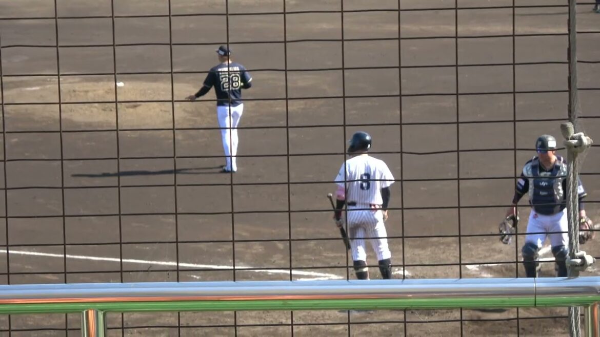 【オリックスバファローズ 福永奨捕手が二盗阻止】くふうハヤテベンチャーズ 篠原玲央選手 第4打席 空振り三振 VS 富山凌雅投手 2024/7/4 ちゅーるスタジアム