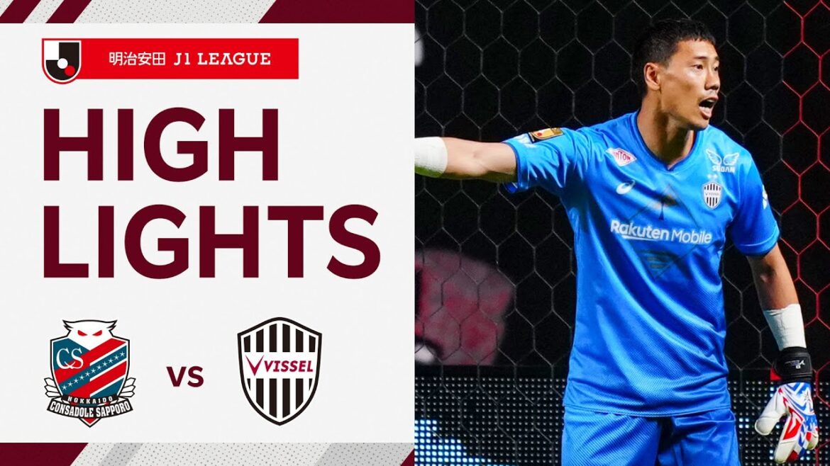 【DAZNハイライト】北海道コンサドーレ札幌vs.ヴィッセル神戸|2024明治安田J1リーグ 第23節 【DAZNハイライト】北海道コンサドーレ札幌vs.ヴィッセル神戸|2024明治安田J1リーグ 第23節