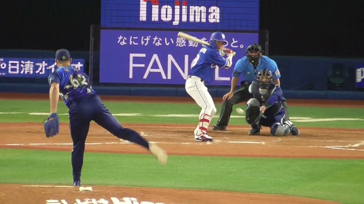 2024年7月9日・中日戦 7回表 代打・大島 洋平 選手の打席