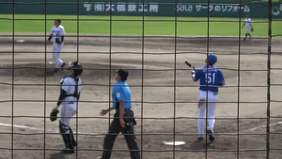 中日ドラゴンズ 上林誠知選手 第5打席 サードゴロ VS くふうハヤテベンチャーズ 平間凛太郎投手 2024/6/29 浜松球場