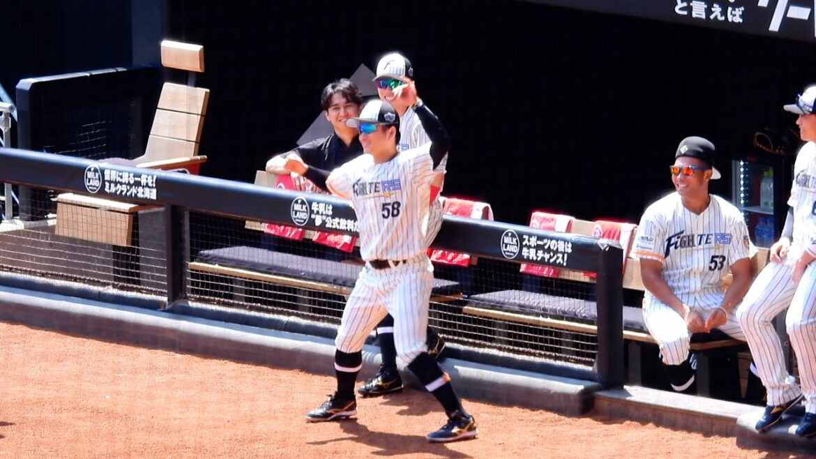 【20240714】奈良間大己が試合前に踊り出す🤣 【20240714】奈良間大己が試合前に踊り出す🤣