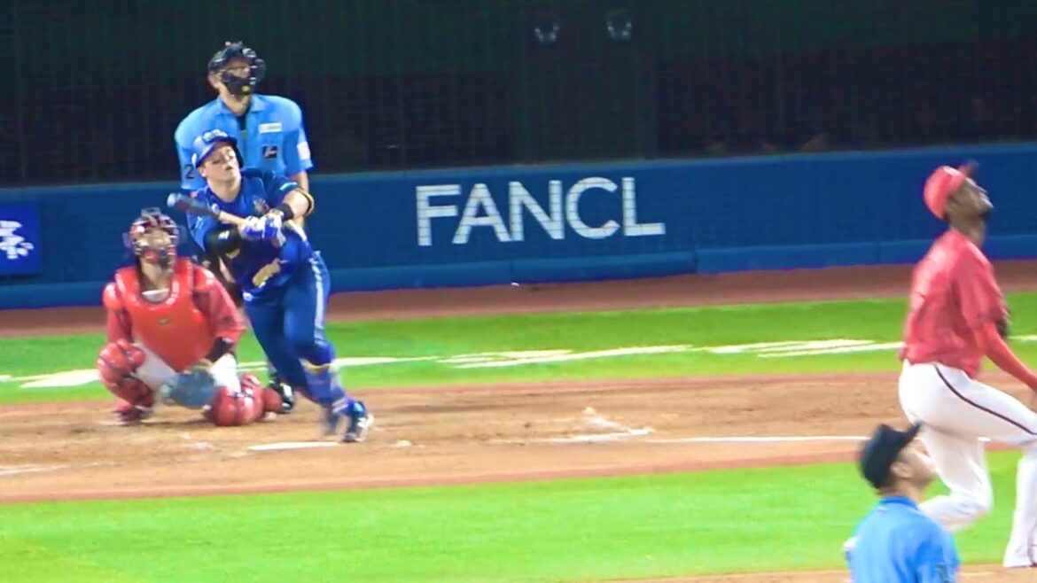 フォロースルーカッコよすぎ！ 牧秀悟の２ランホームラン！ 横浜DeNAベイスターズ 2024/7/15 佐野恵太