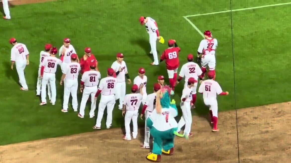 勝利の瞬間今季91球マダックスにて初完封6勝目、打っては猛打賞の大活躍！！【2024.6.25 対ヤクルト7回戦】#広島カープ#2024公式戦#ヤクルト#マツダスタジアム#森下暢仁#マダックス#猛打賞