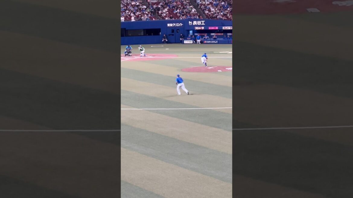 木下送りバント💫喜ぶベンチ😀🌈ナゴヤドーム2024.6.30 DeNA戦3-0勝ち🥰田中2点先制点・カリステ追加点・松葉定時🌈 ライトドラゴンズ応援