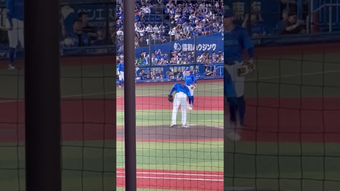 元ドラフト1位ピッチャー : 敵地で登場曲が流れる