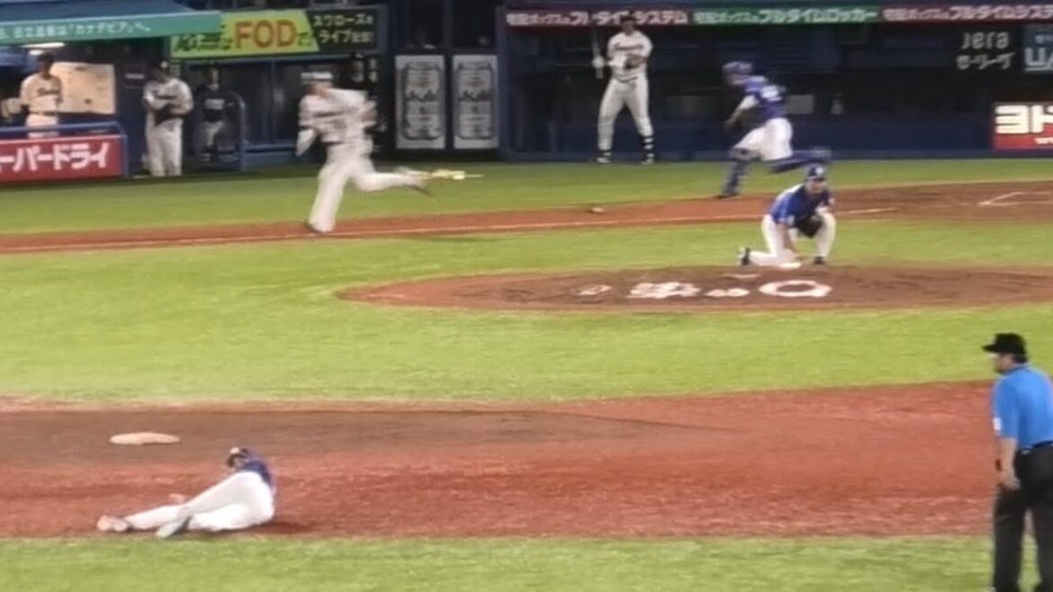 -2024.07.16-【NPB】７回裏 ロドリゲス 勝ち越しタイムリーエラーで藤嶋もガックリ肩を落とす 中日ドラゴンズ（vs東京ヤクルト）