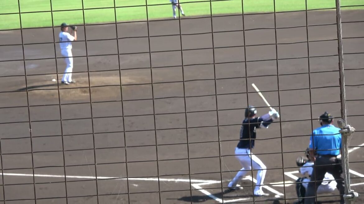 オリックスバファローズ 元謙太選手 第3打席 ライトフライ VS くふうハヤテベンチャーズ 東海林碧波投手 2024/7/4 ちゅーるスタジアム