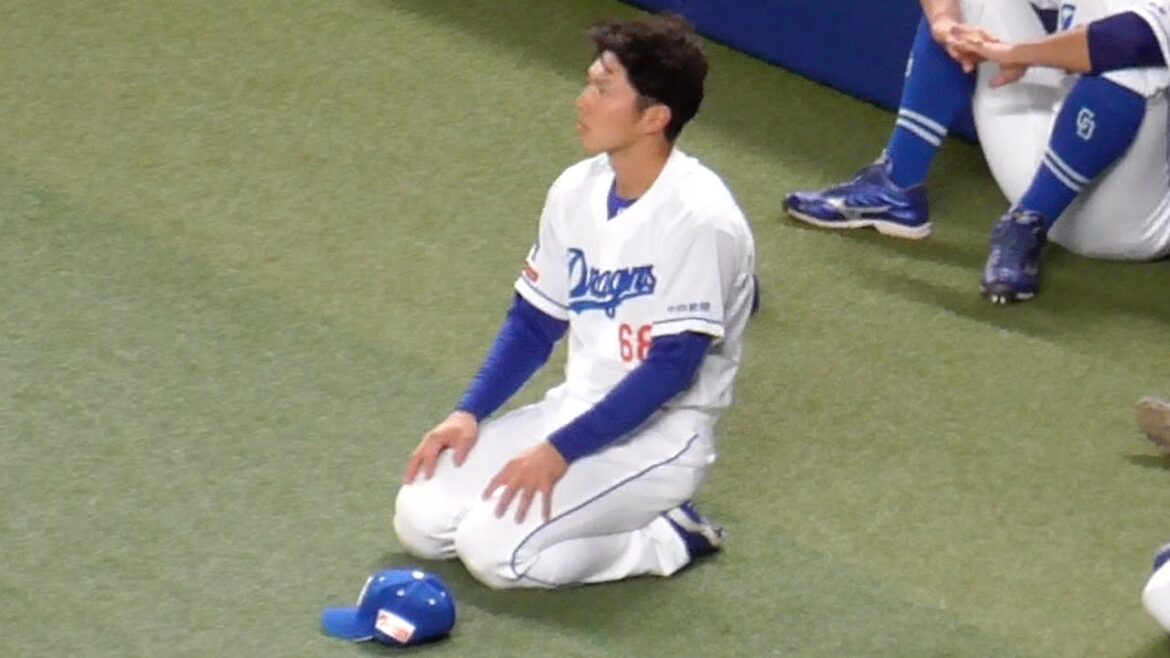 この日がプロ初の4番 福永裕基　スタメン発表が始まる　中日ドラゴンズVS阪神タイガース　2024/07/12