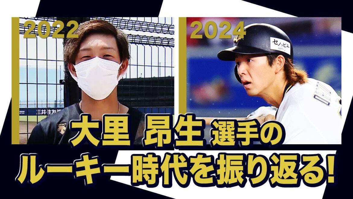 あの頃のBoku 大里昂生選手〜オリックス・バファローズが好きやねん編〜
