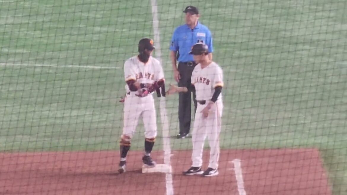 立岡宗一郎の3打席連続タイムリー！巨人1イニング11得点&１２安打