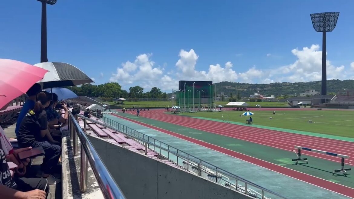 2024沖縄県国体最終選考成年男子100m準決勝第1組