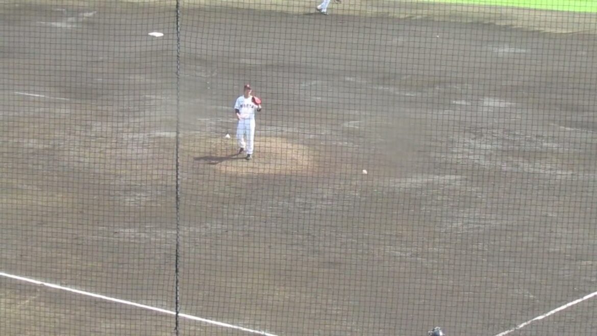 ジャイアンツ笠島尚樹ピッチングフォーム＜読売ジャイアンツ対SUBARUプロアマ交流戦2024年7月3日＞