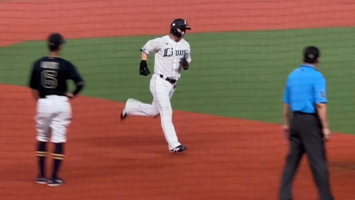 【四番の仕事！】山村崇嘉 8回裏 ダメ押しの第2号ホームラン！【西武vs オリックス】2024/7/17