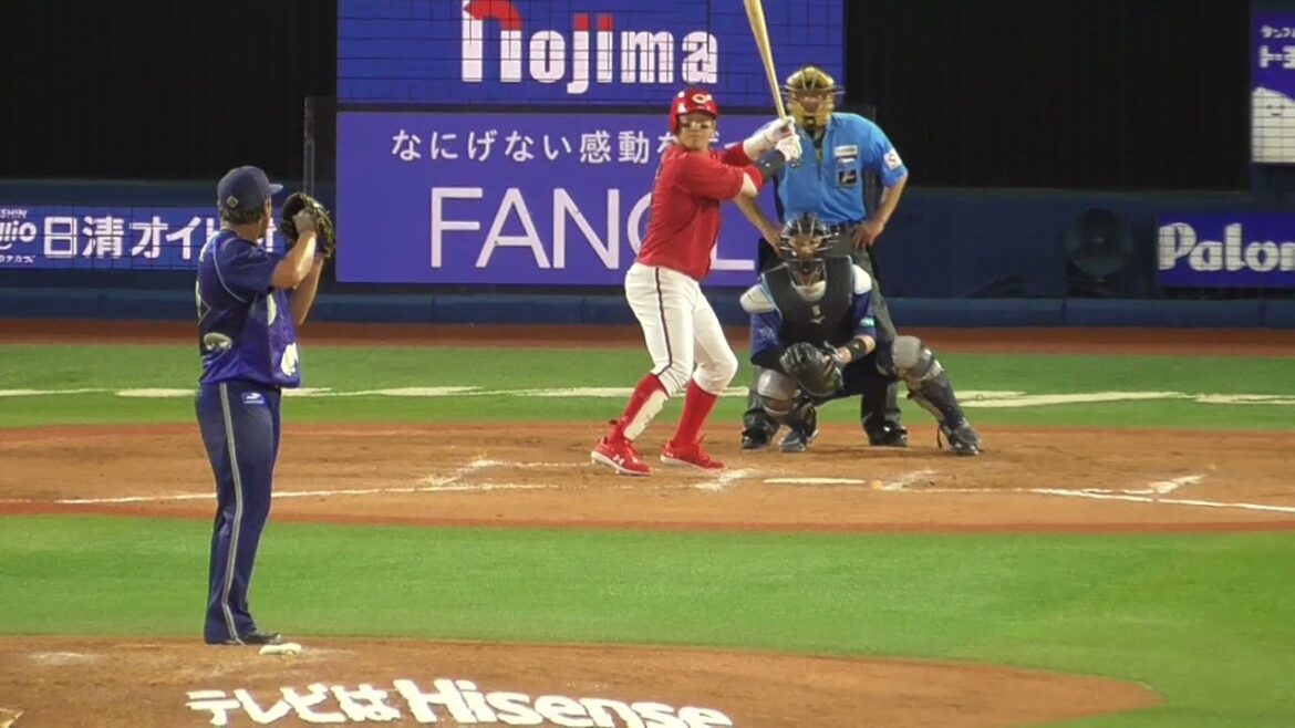 2024年7月17日 横浜DeNA ー 広島東洋 9回表・中川 虎大 投手の投球１