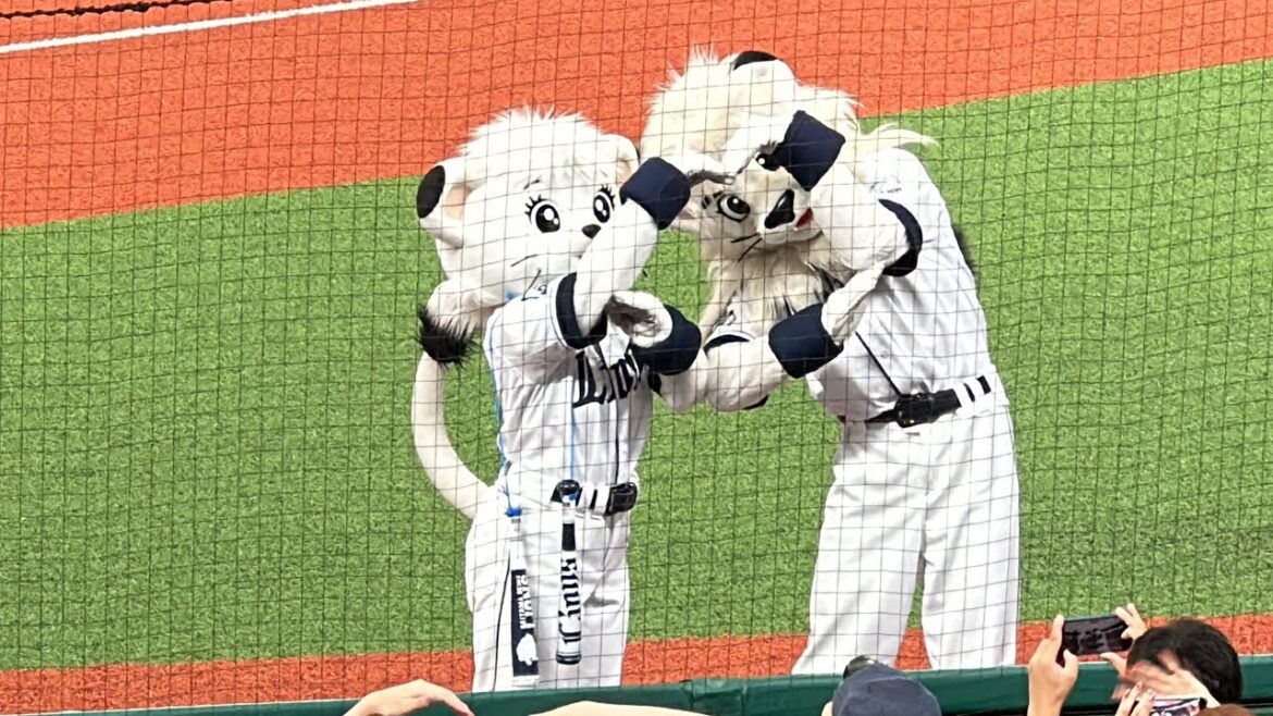 レオ&ライナ 試合前フィールドビューシートへの神対応、岡宮来夢さんへの始球式アドバイスも?【西武vs オリックス】2024/7/17 レオ&ライナ 試合前フィールドビューシートへの神対応、岡宮来夢さんへの始球式アドバイスも?【西武vs オリックス】2024/7/17