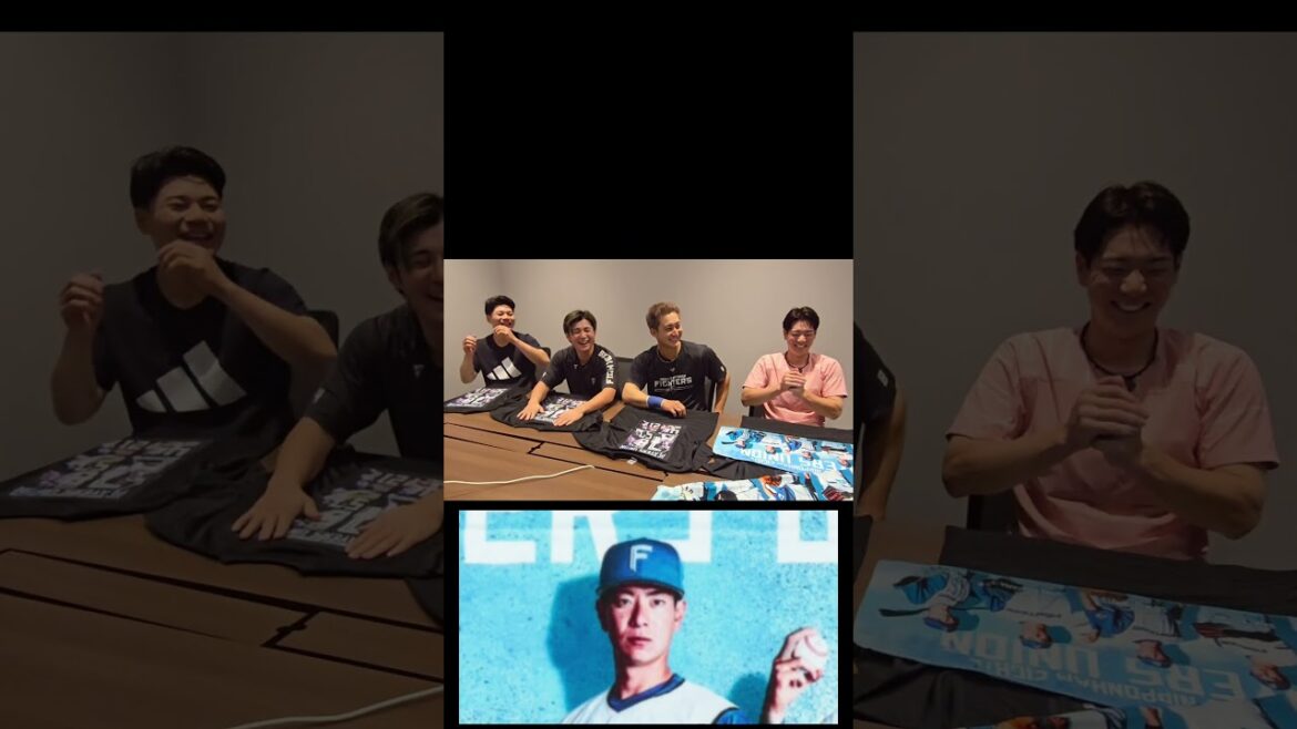 選手会グッズがいよいよ完成！！選手会メンバーに渡してきました。 #ファイターズ #ファイターズ選手会 #北海道日本ハムファイターズ