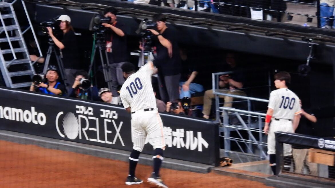 【20240716】【おまけ】怪物レイエス様が応援団の声援に応える