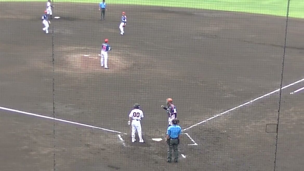 湯浅大ショートゴロ 田中俊太がホームで刺す【読売ジャイアンツ対 オイシックス2024年7月9日】