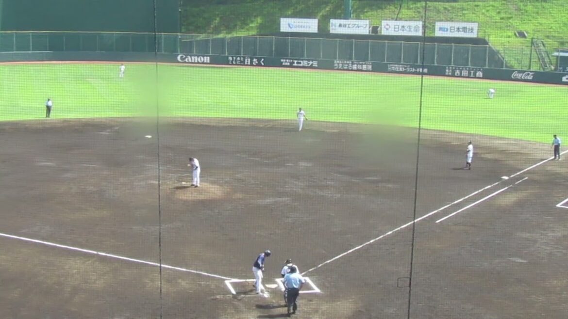 ジャイアンツ笠島尚樹がSUBARU横瀬辰樹を抑える＜読売ジャイアンツ対SUBARUプロアマ交流戦2024年7月3日＞