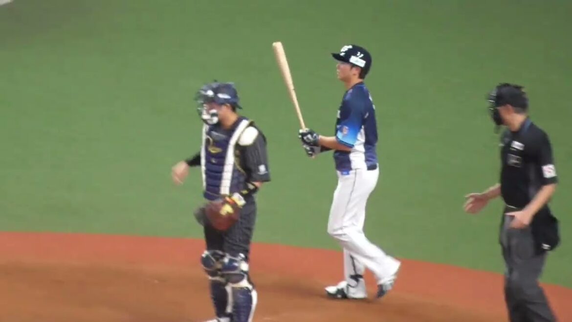 金子 侑司　送れないのでヒッティングに切り替えました　#埼玉西武ライオンズ