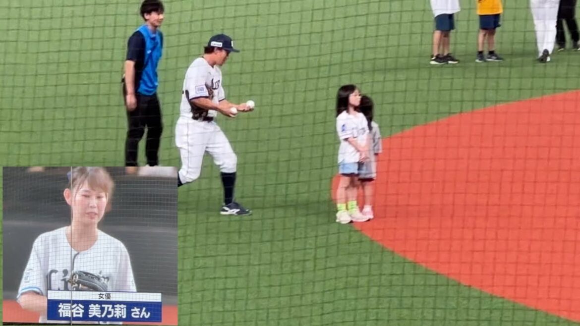 ライオンズスタメン選手登場➡︎急きょ出場の奥村光一 ちびっこへのボールプレゼントを完全に忘れる➡︎女優福谷美乃莉さんのノーバン始球式【西武vsオリックス】2024/7/17 ライオンズスタメン選手登場➡︎急きょ出場の奥村光一 ちびっこへのボールプレゼントを完全に忘れる➡︎女優福谷美乃莉さんのノーバン始球式【西武vsオリックス】2024/7/17