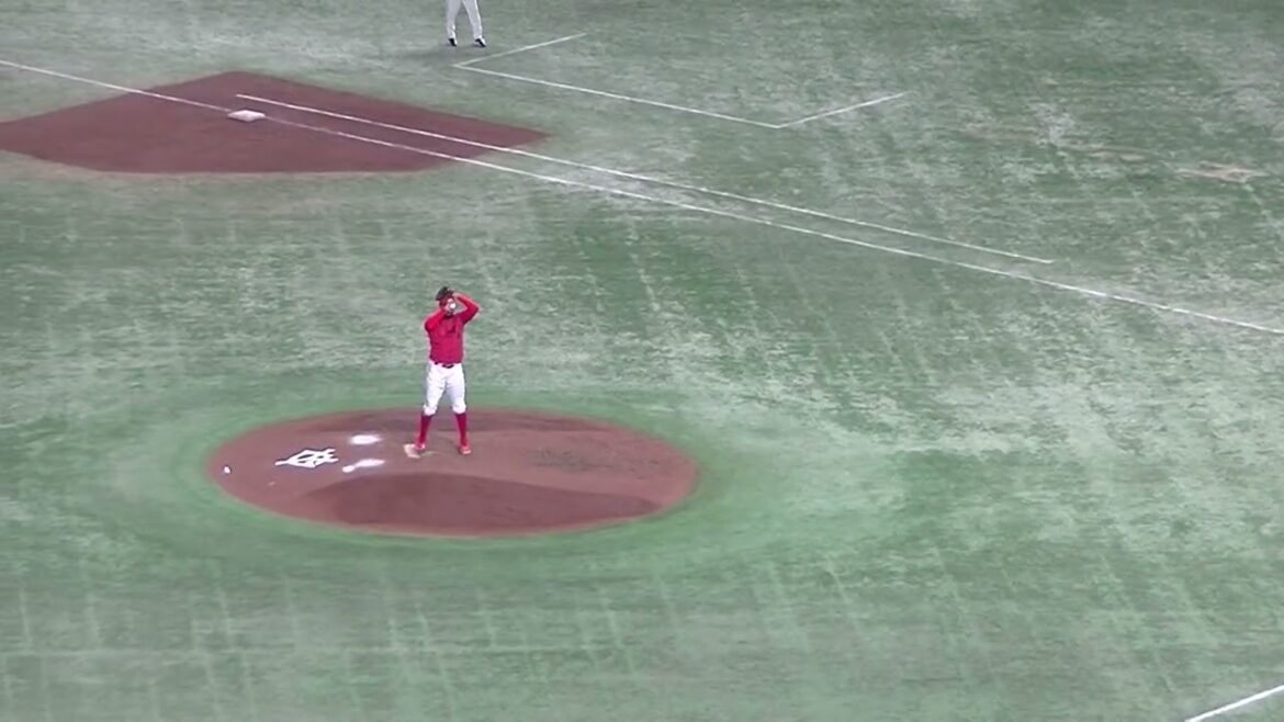 コルニエルからヒットを放つヘルナンデス（2024年6月28日読売ジャイアンツ対 広島カープ）