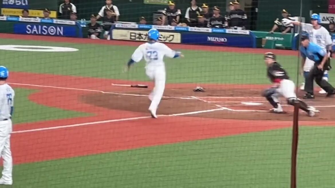 【先制ならず】高木渉デッドボール➡︎2アウトで源田壮亮左中間2ベースで高木本塁アウト【西武vsソフトバンク】2024/7/19