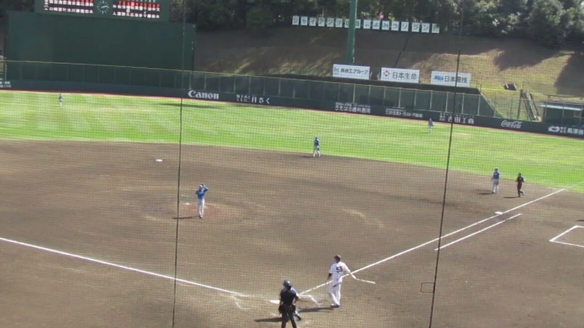 【ファイターズ】鈴木健矢 秋広優人を内野フライに打ち取る2024年4月16日 イースタンリーグ読売ジャイアンツ 対 日本ハムファイターズ