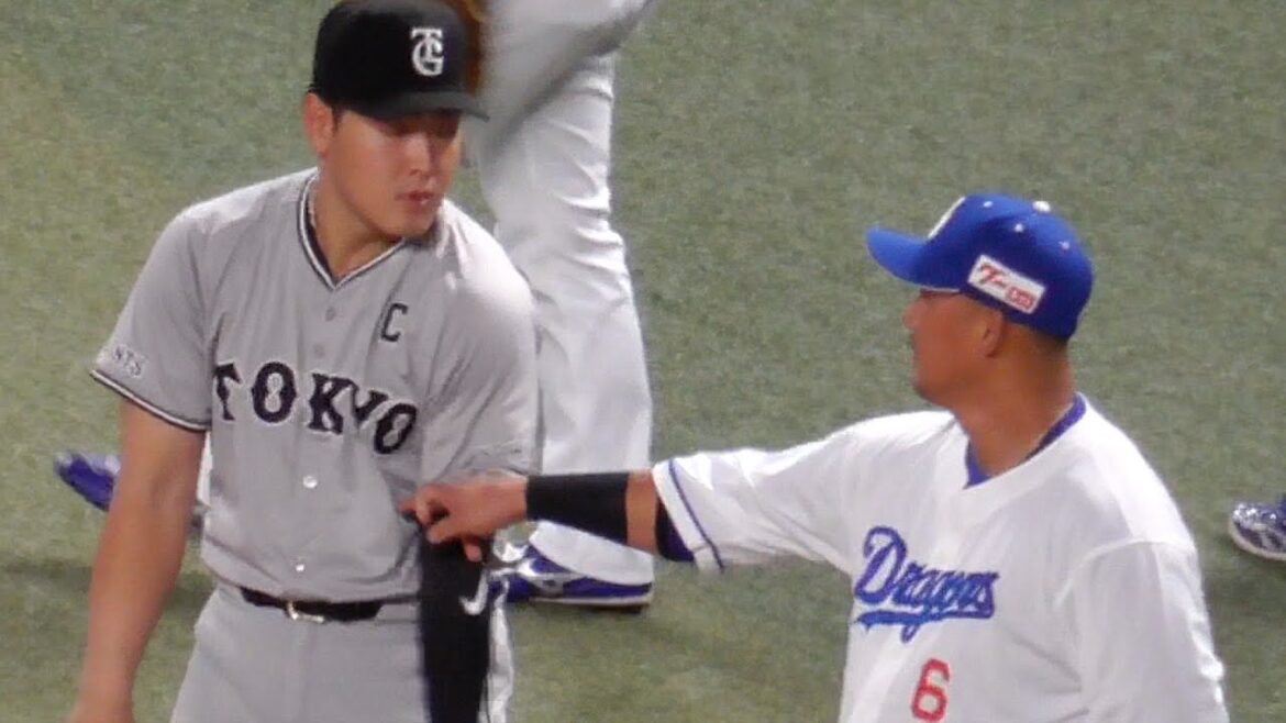 岡本和真が中田翔にビビる　中日ドラゴンズVS読売ジャイアンツ　2024/07/19