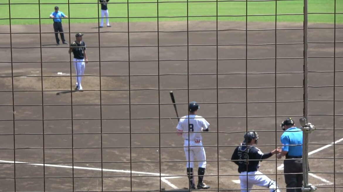 くふうハヤテベンチャーズ 篠原玲央選手 ライト前ヒット 第1打席 VS オリックスバファローズ 佐藤一磨投手 ちゅーるスタジアム