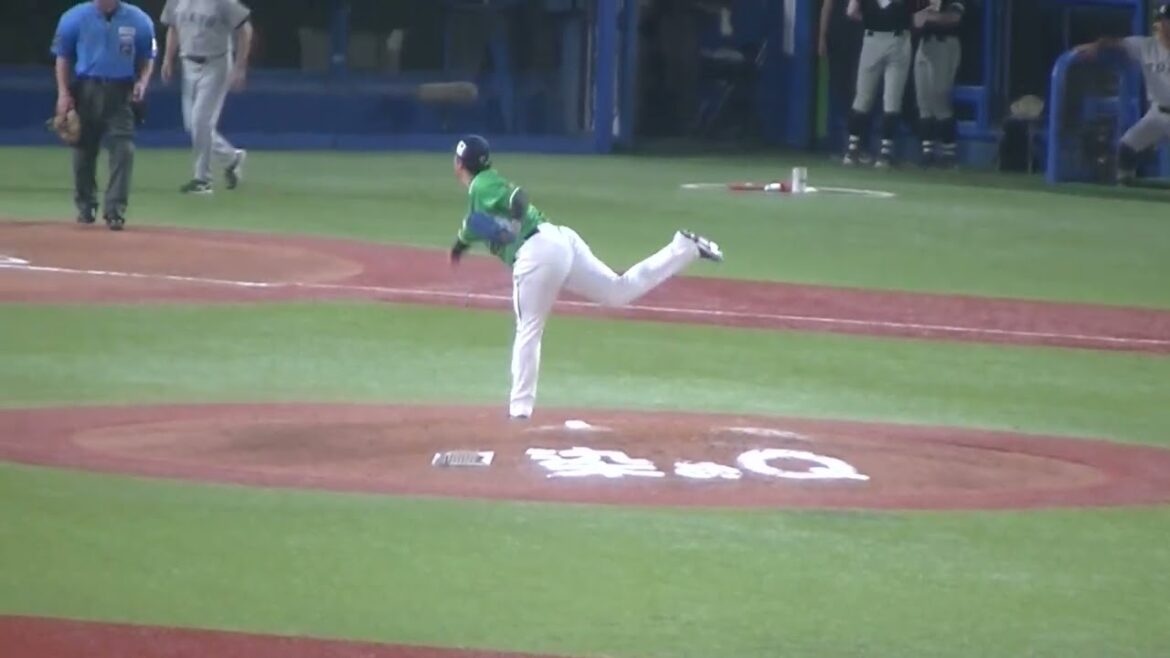 【野球選手フォーム集】清水昇の投球フォーム（2024年7月5日ヤクルトスワローズ対 読売ジャイアンツ）