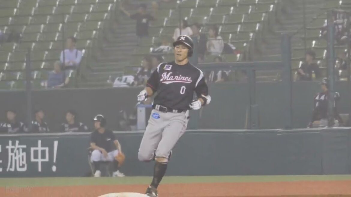 千葉ロッテマリーンズ 荻野貴司 バッティングフォーム&バッティング