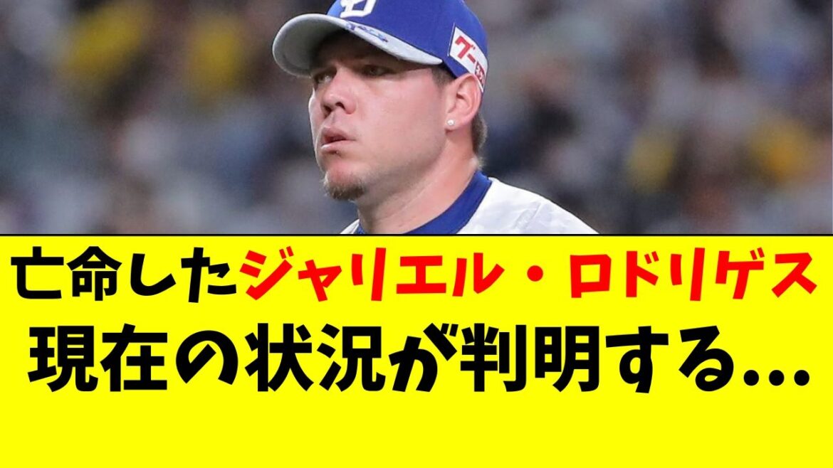 元中日 亡命したジャリエルロドリゲスの現在の状況が判明ｗ