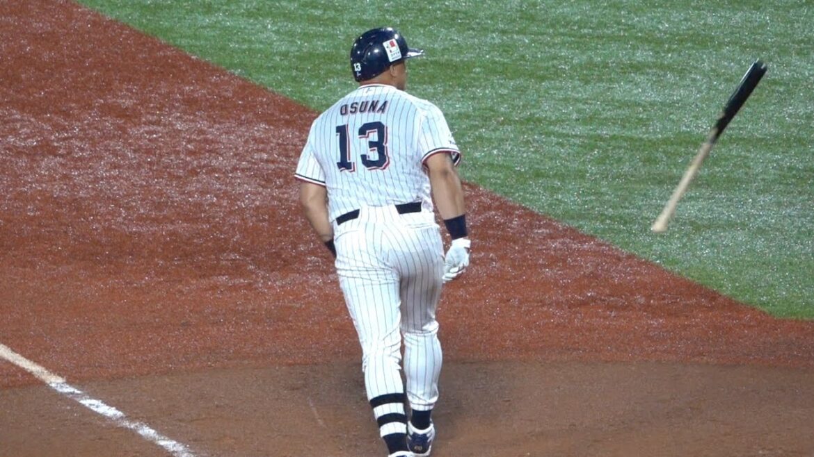 【ポール直撃見送りバット投げ】決勝弾！オスナの勝ち越しホームラン！二打席連発の13号2ラン 東京ヤクルトスワローズ 2024/7/20 ハイライト
